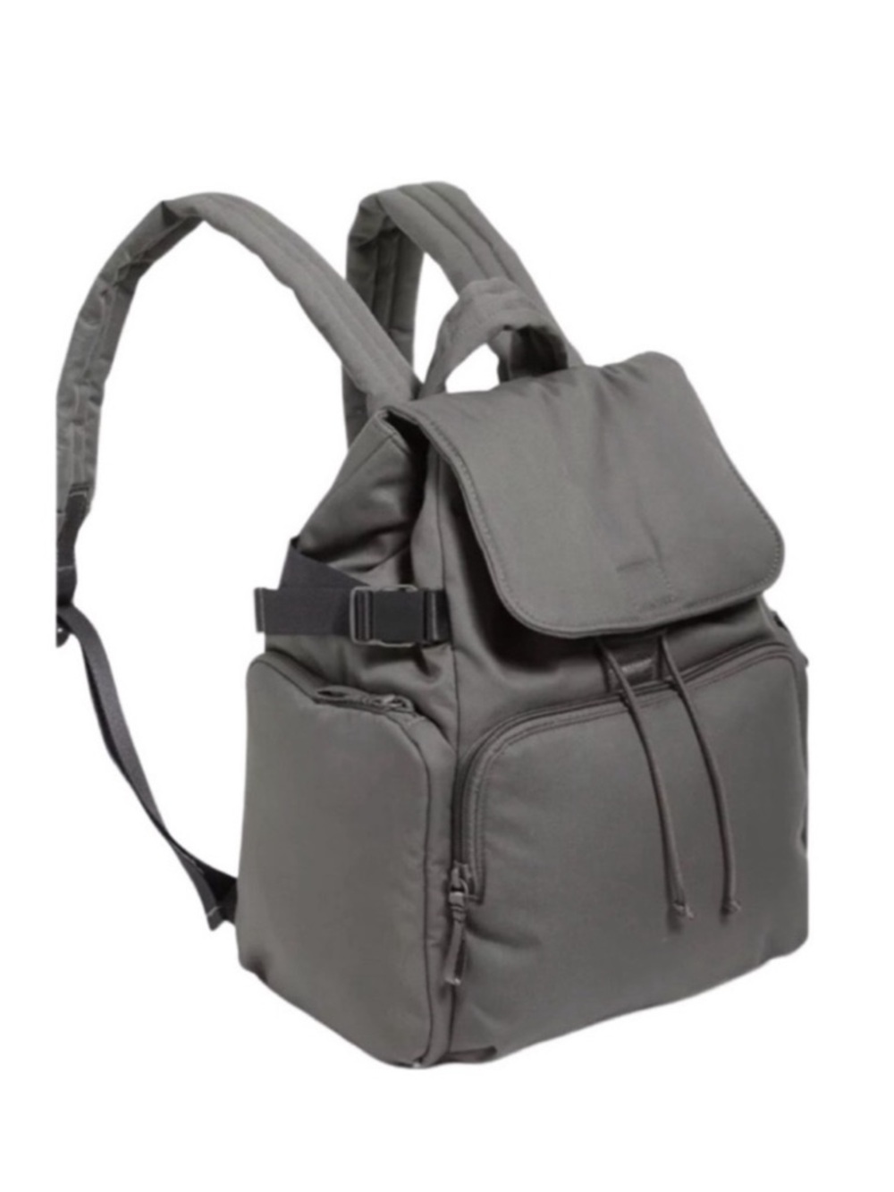 NEW Vera Bradley Soft Sided Utility Backpack Washable Cotton Galaxy Gray Large